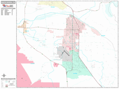 Santa Maria Digital Map Premium Style